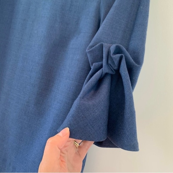 COS wool blend gathered sleeve tunic - Picture 5 of 5